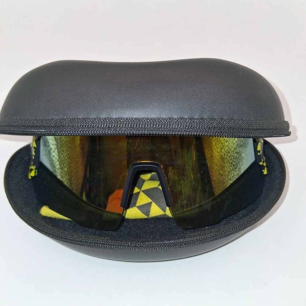 ZENNI YELLOW / BLACK SPORTS SUNGLASSES